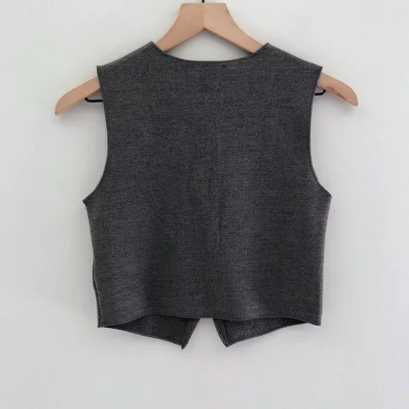 ZARA Stretch Knit Vest Top - Picture 3 of 3